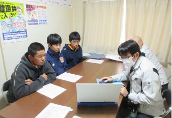 中学生の職場体験学習