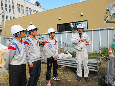 中学生の職場体験学習