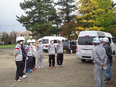 中学生の職場体験学習